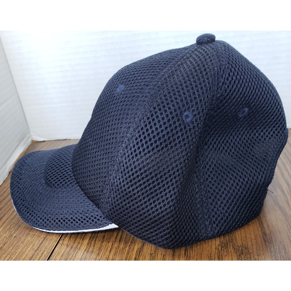 Royal Caribbean DMR Classic Headwear Blue Mesh Ballcap Hat Strapback Navy Anchor - Picture 2 of 7